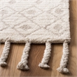 Safavieh Casablanca 5' x 8' Hand Tufted Wool Rug in Ivory and Beige