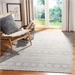Safavieh Cedar Brook 8' x 10' Hand Loomed Rug in Gray and Ivory