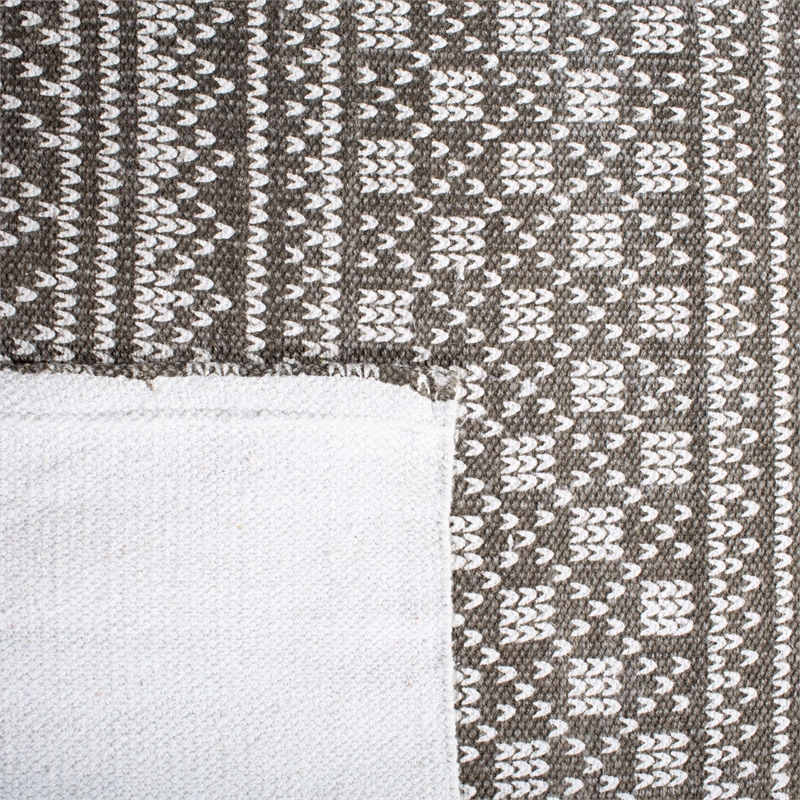 Safavieh Cedar Brook 8' x 10' Hand Loomed Rug in Gray and Ivory