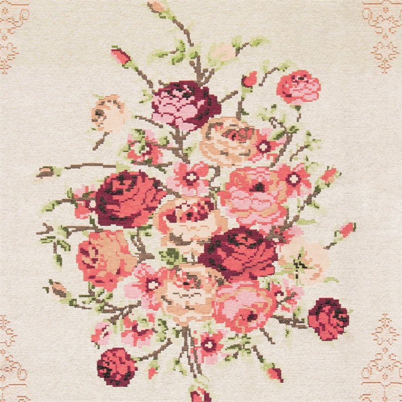 Safavieh Classic Vintage 4' x 6' Rug in Beige and Red
