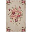 Safavieh Classic Vintage 5' x 8' Rug in Beige and Red