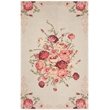Safavieh Classic Vintage 6' x 9' Rug in Beige and Red