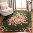 Safavieh Classic Vintage 6' x 9' Rug in Black and Red
