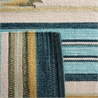 Safavieh Cotton Kilim 8' x 10' Hand Loomed Rug in Gray and Olive