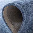 Safavieh Dip Dye 3' x 5' Hand Tufted Wool Rug in Navy Blue