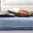 Safavieh Dip Dye 3' x 5' Hand Tufted Wool Rug in Navy Blue