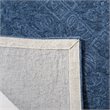 Safavieh Dip Dye 4' x 6' Hand Tufted Wool Rug in Navy Blue