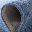 Safavieh Dip Dye 8' x 10' Hand Tufted Wool Rug in Navy Blue