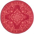 Safavieh Dip Dye 8' x 10' Hand Tufted Wool Rug in Red