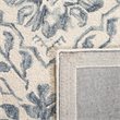 Safavieh Dip Dye 5' x 8' Hand Tufted Wool Rug in Blue and Ivory