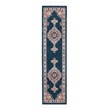 Safavieh Farmhouse 2' x 8' Runner Rug in Orange and Navy