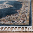 Safavieh Farmhouse 9' x 12' Rug in Orange and Navy