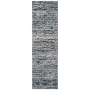 Safavieh Galaxy 2'3&quot x 8' Runner Rug in Blue and Gray