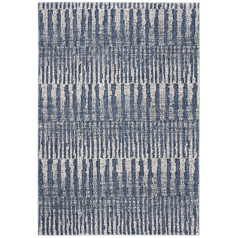Safavieh Galaxy 9' x 12' Rug in Navy and Light Gray