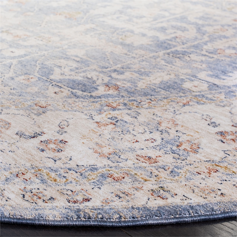 Safavieh Heirloom 3' x 5' Rug in Light Blue and Beige