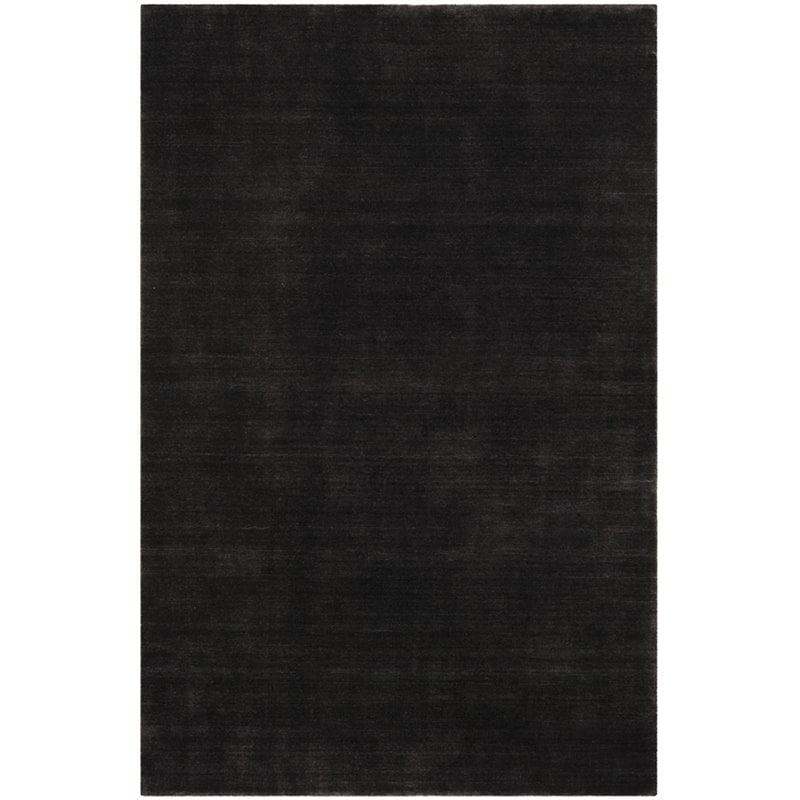 Safavieh Himalaya 3' x 5' Hand Tufted Wool Rug in Black