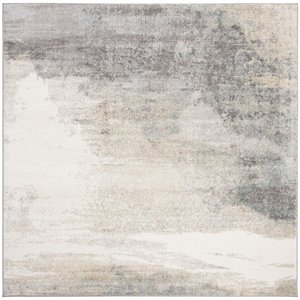 Safavieh Jasper 6'7&quot Square Rug in Gray and Gold
