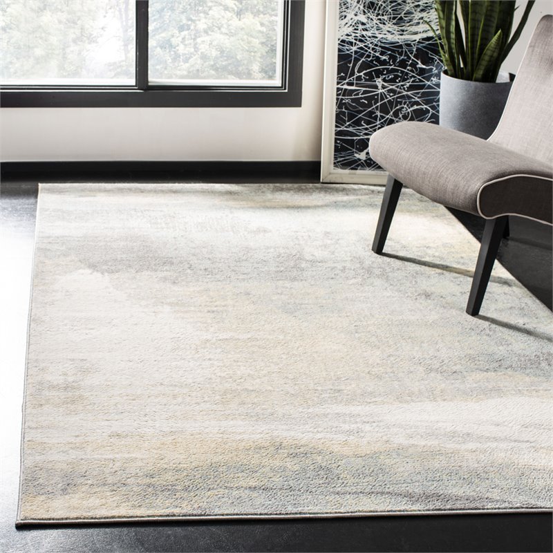 Safavieh Jasper 9' x 12' Rug in Gray and Gold
