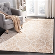 Safavieh Madison 4' x 6' Rug in Orange and Ivory