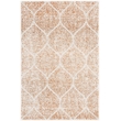 Safavieh Madison 4' x 6' Rug in Orange and Ivory