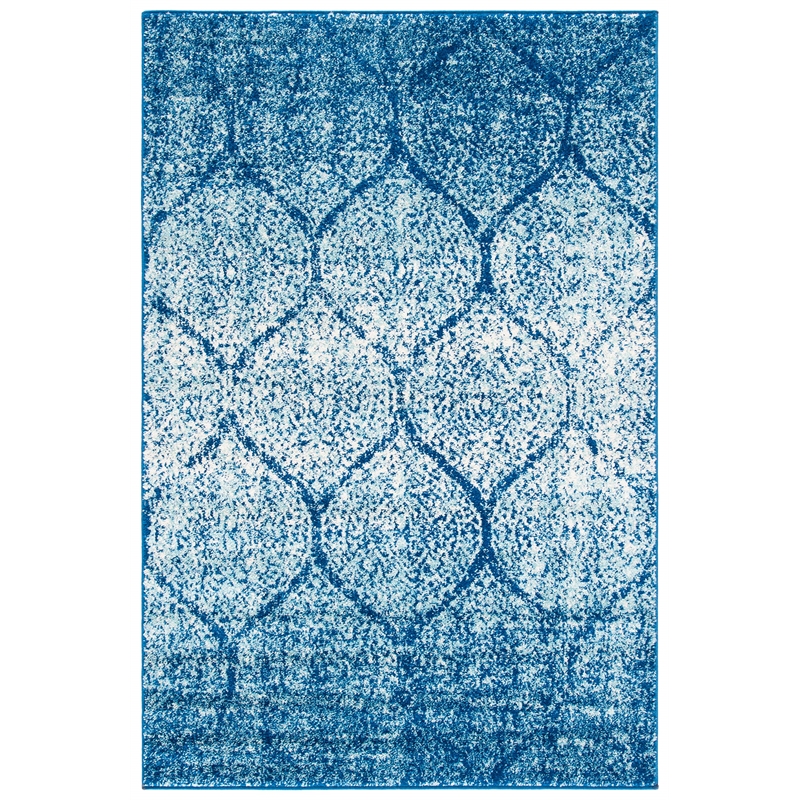 Safavieh Madison 4' x 6' Rug in Navy and Blue