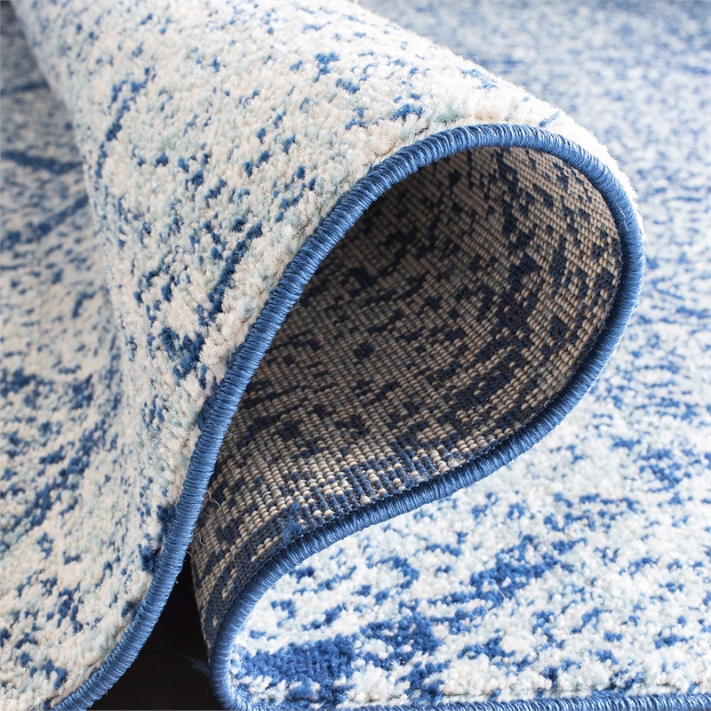 Safavieh Madison 4' x 6' Rug in Navy and Blue