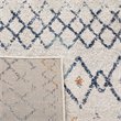 Safavieh Madison 3' x 5' Rug in Ivory and Navy