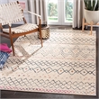 Safavieh Madison 4' x 6' Rug in Ivory and Navy