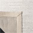 Safavieh Marbella 9' x 12' Hand Loomed Rug in Silver and Ivory