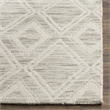 Safavieh Marbella 10' x 14' Hand Loomed Wool Rug in Brown and Ivory