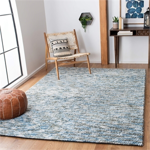 Safavieh Natura 2' x 3' Hand Woven Rug in Blue and Ivory