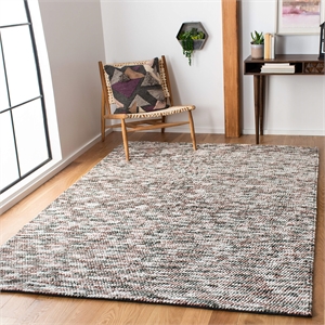 Safavieh Natura 6' x 9' Hand Woven Rug in Brown and Ivory