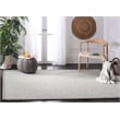 Safavieh Palm Beach 8' x 10' Hand Knotted Rug in Gray and Ivory