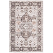 Safavieh Saffron 3' x 5' Hand Loomed Rug in Taupe and Ivory