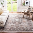 Safavieh Saffron 8' x 10' Hand Loomed Rug in Taupe and Ivory