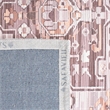 Safavieh Saffron 8' x 10' Hand Loomed Rug in Taupe and Ivory