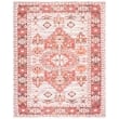 Safavieh Saffron 5' x 8' Hand Loomed Rug in Terracotta and Ivory
