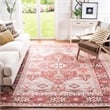 Safavieh Saffron 8' x 10' Hand Loomed Rug in Terracotta and Ivory
