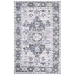 Safavieh Saffron 3' x 5' Hand Loomed Rug in Purple and Ivory