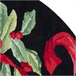 Safavieh Vintage Posters 3' Round Hand Hooked Wool Rug