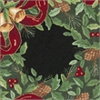 Safavieh Vintage Posters 4' Round Hand Hooked Wool Rug in Green