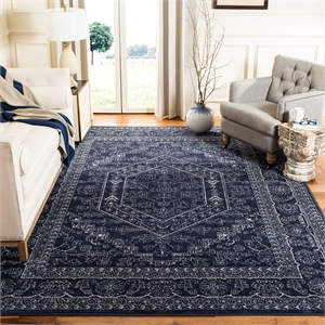 Safavieh Adirondack 10' x 14' Rug in Navy and Ivory
