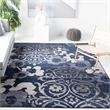 Safavieh Adirondack 8' x 10' Rug in Navy and Silver