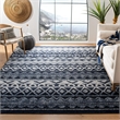 Safavieh Adirondack 6' Square Rug in Ivory and Navy