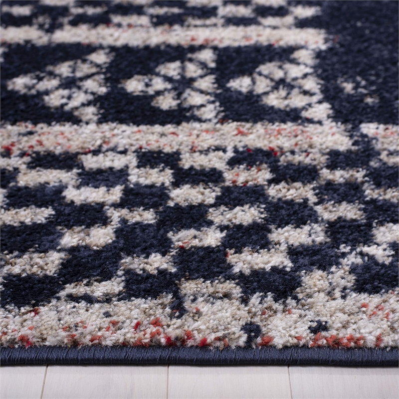 Safavieh Adirondack 3' x 5' Rug in Navy and Light Gray