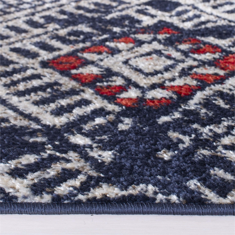 Safavieh Adirondack 3' x 5' Rug in Navy and Light Gray