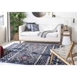 Safavieh Adirondack 4' x 6' Rug in Navy and Light Gray