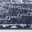 Safavieh Adirondack 6' Square Rug in Navy and White