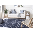 Safavieh Adirondack 3' x 5' Rug in Navy and White