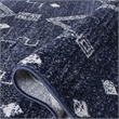 Safavieh Adirondack 4' x 6' Rug in Navy and White